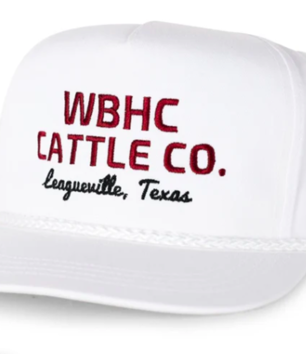 Whiskey Bent Hats WB Cattleman Rope White Hat