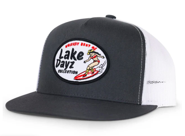 Whiskey Bent Hats WB Lake Dayz Trucker Hat - Papa's General Whiskey Bent Hats WB Lake Dayz Trucker Hat - Papa's General