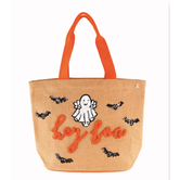 Simply Southern Embroidered Ghost Tote Bag