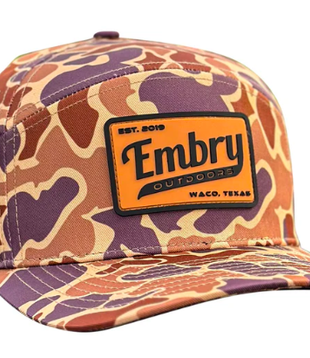 Duck Camo 6 Panel "Retro" Trucker Hat