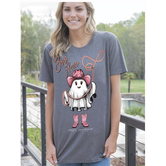 Boo Haw S/S Tee Iron Heather