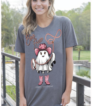 Boo Haw S/S Tee Iron Heather