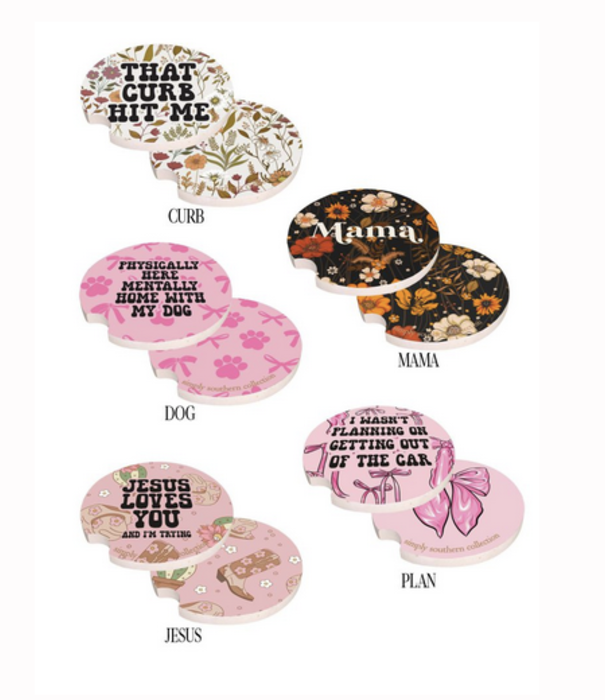 Simply Southern 2024 Simply Southern Car Coasters
