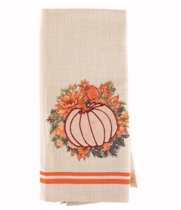 Simply Southern Simply Southern Kitchen Towel Pumpkin