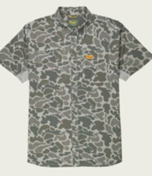 Marsh Wear Lenwood Hagood Tech SS Dk Green Mallard Camo