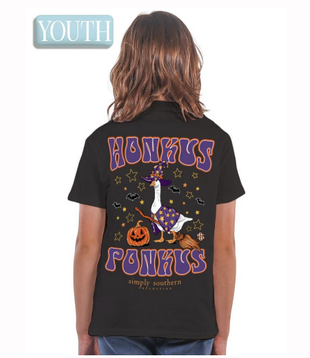Youth Goose Witch S/S Tee Black