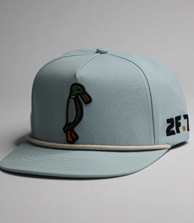 24.7Hunt Teal Duck Rope Hat