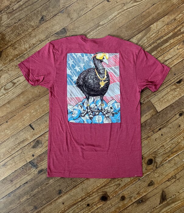 Combat Waterfowl Cooticus Maximus Vol 1 Tee Red