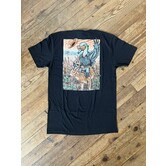 Buckin Cotton Black Tee