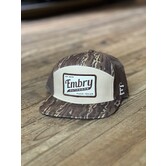 Embry Brown Ranch 7 Panel "Retro" Hat