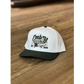 White/Green "Sprig" Trucker Hat