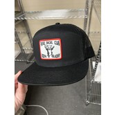 PGS 7 Panel Social Club Hat Black