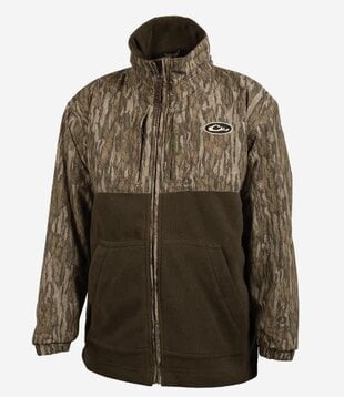 Youth Eqwader Full Zip Mossy Oak Bottomland