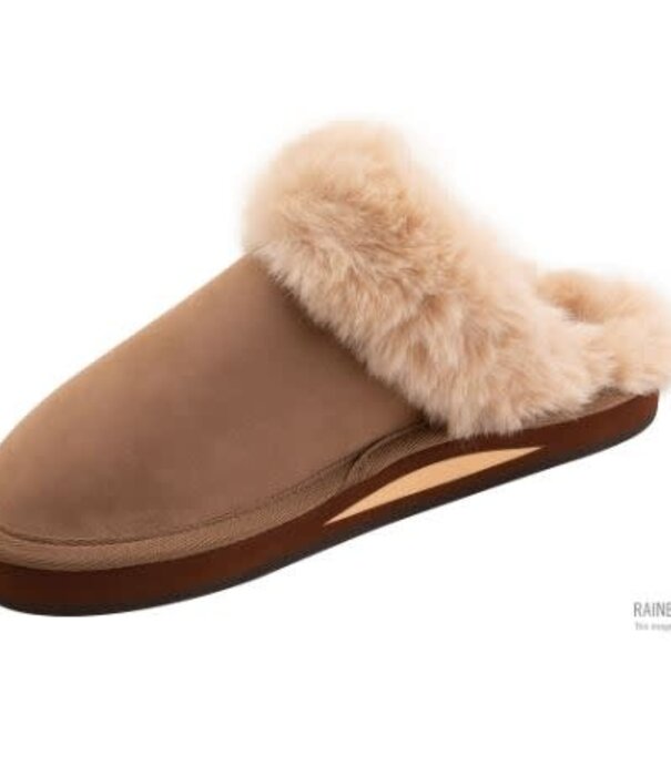 Rainbow Sandals Sunset Snugs-Dark Brown Leather Tan