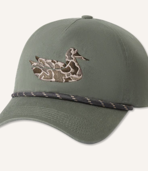 Southern Marsh Ensenada Rope Hat Camo Duck Hunter Green