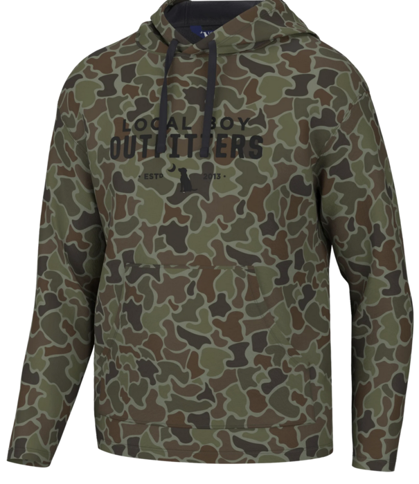 Local Boy Outfitters Local Boy Printed Poly/Fleece Hoodie Localflage OD