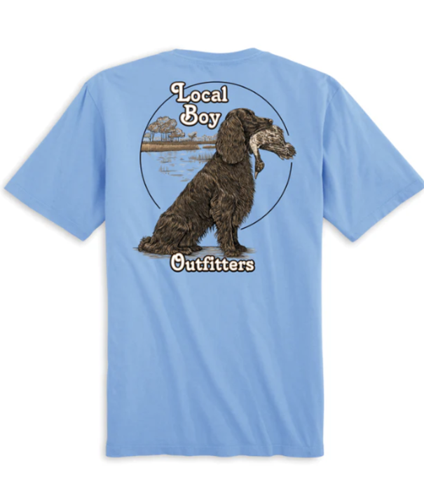 Local Boy Outfitters Local Boy Youth Local Boykin S/S Tee Washed Denim