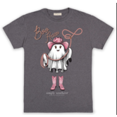 Youth Boo Haw S/S Tee Iron Heather