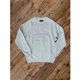 Local Boy Collegiate Cotton Crewneck Dusty Green