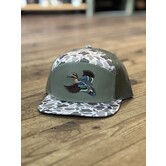 AIX Green Wing Teal OSC Sage 7 Panel Hat