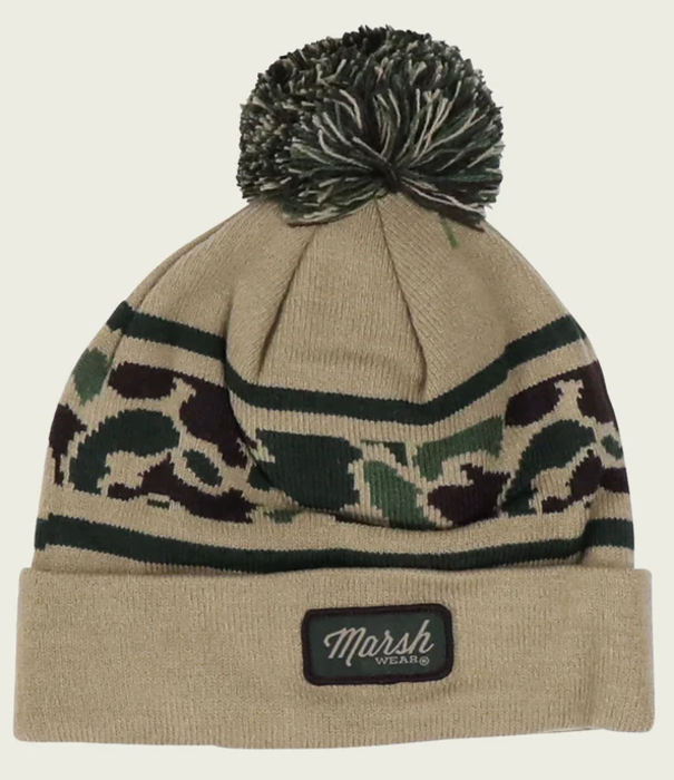Marsh Wear Marsh Wear Mallard Beanie Camo Khaki