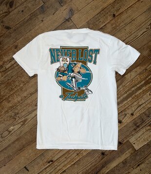 Old Row Never Lost a Tailgate CC Pocket Tee White