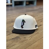 24.7 Hunt Off White/Black Rope Hat