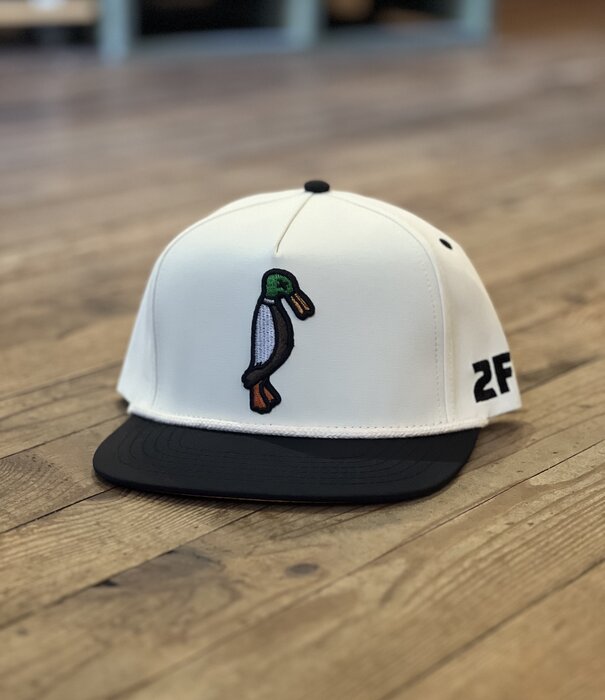 24.7 Hunt 24.7 Hunt Off White/Black Rope Hat
