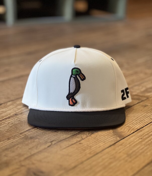 24.7 Hunt 24.7 Hunt Off White/Black Rope Hat