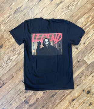 Old Row Ghostface Spooky Legend Tee Black