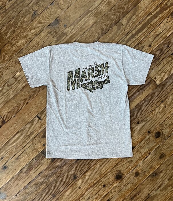 Marsh Wear Marsh Wear Youth Sunrise Marsh Tee Athletic Heather