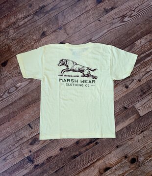 Marsh Wear Youth Retriever Tee Lemon Heather