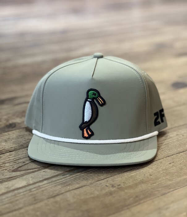 24.7 Hunt 24.7Hunt Olive Duck Rope Hat