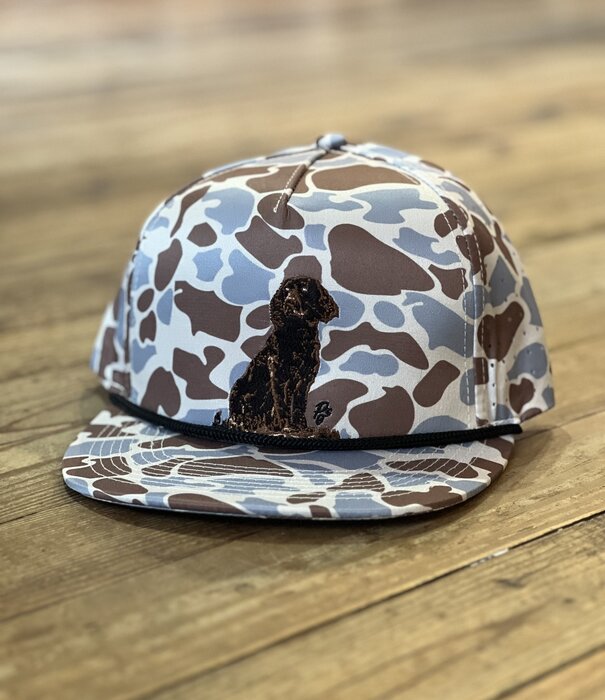 Papa's General Store PGS Boykin Blue Old School Camo Rope Hat