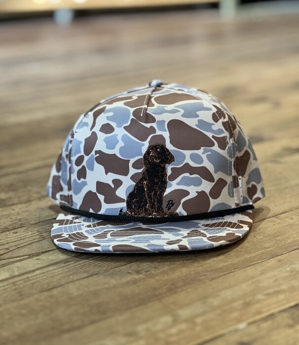 Papa's General Store PGS Boykin Blue Old School Camo Rope Hat