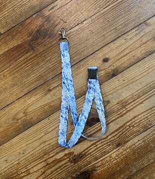 PGS Blue OS Camo Lanyard