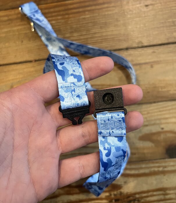 Papa's General Store PGS Blue OS Camo Lanyard