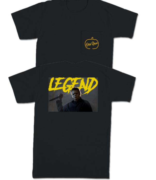 Old Row Old Row Michael Myers Spooky Legend Tee Black