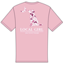 Local Girl Pink Localflage Dog & Moon Pink Tee