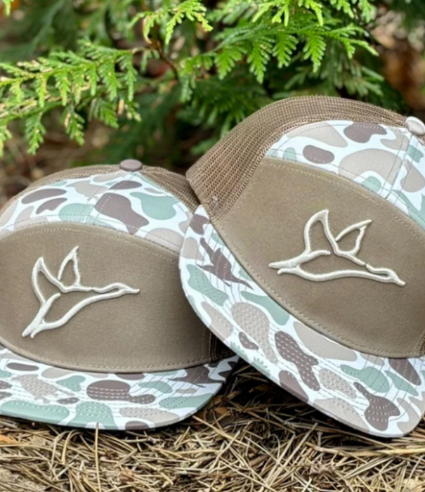 Combat Waterfowl Front Lines 7 Panel Hat | Icon |