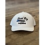 Local Boy Wood Duck Feather Trucker Hat White