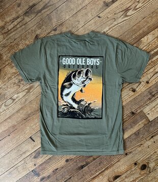 GOB Bass Green Tee
