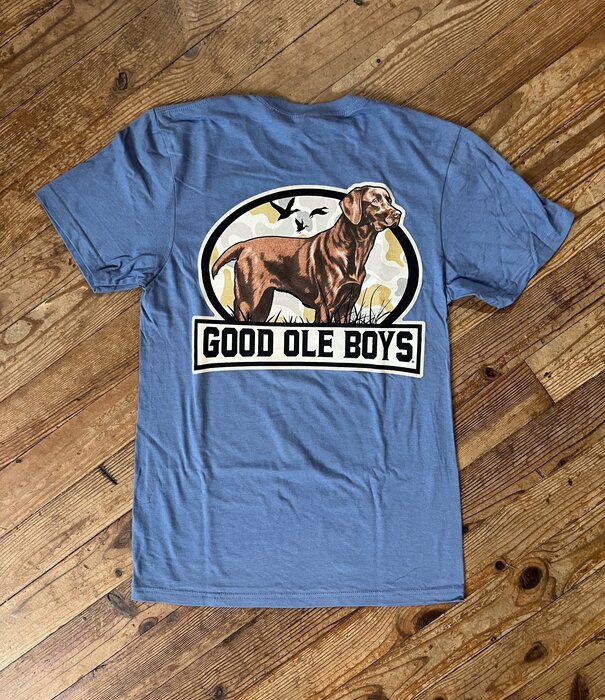 Good Ole Boys GOB Choc Lab OSC Badge Tee