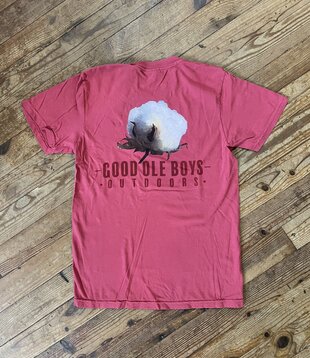 GOB Cotton Boll Red Tee