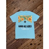 GOG Sunflower Seafoam Tee