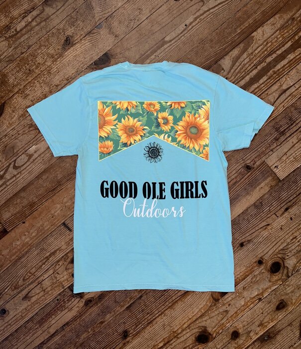 Good Ole Boys GOG Sunflower Seafoam Tee