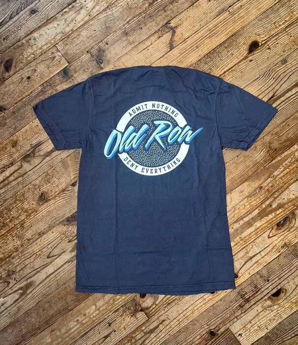 Old Row Circle Logo Pocket Tee Graphite