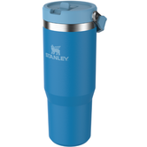 The IceFlow™ Classic Flip Straw 30oz Tumbler Azure