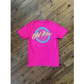 Circle Logo Pocket Tee Heliconia