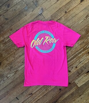 Circle Logo Pocket Tee Heliconia